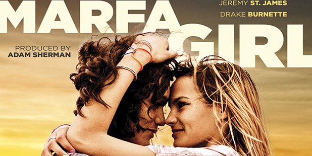 Póster oficial de Marfa Girl