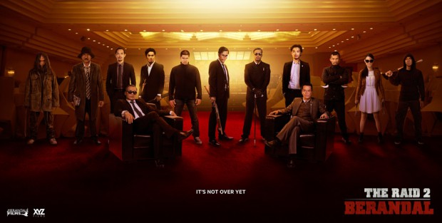 Teaser póster quad de The Raid 2: Berandal