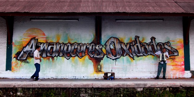 Póster de Amaneceres oxidados