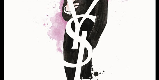 Póster de Yves Saint Laurent