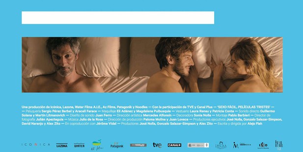 Póster de Sexo fácil, películas tristes teaser póster España