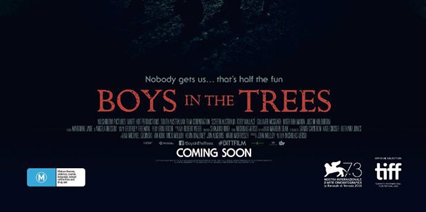 Póster de Boys in the Trees