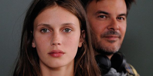 François Ozon y Marine Vacth